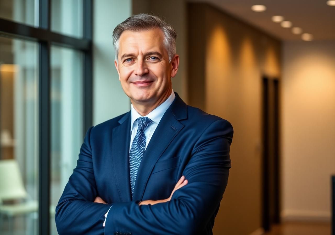 Confident former credit bureau executive