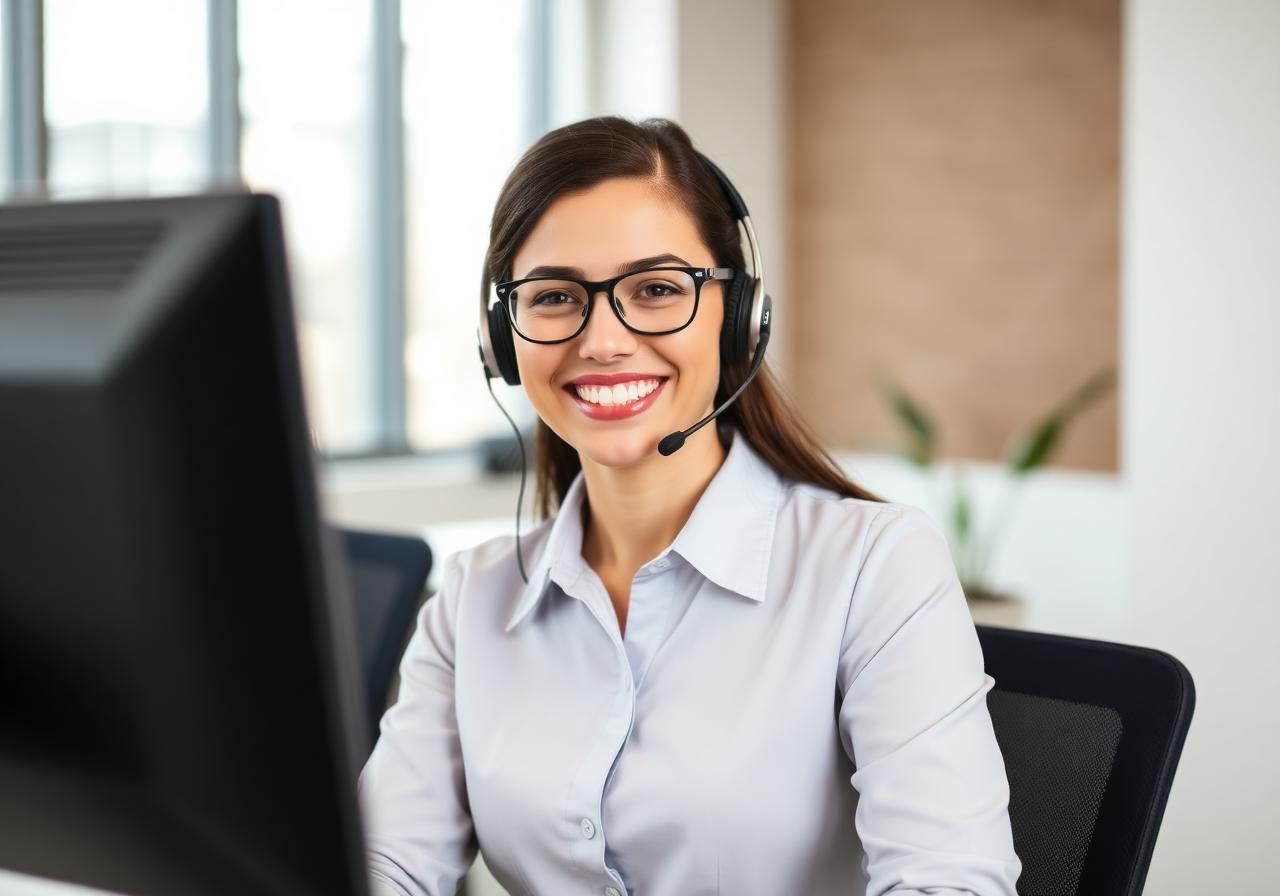 Friendly customer support specialist ready to help with dispute questions